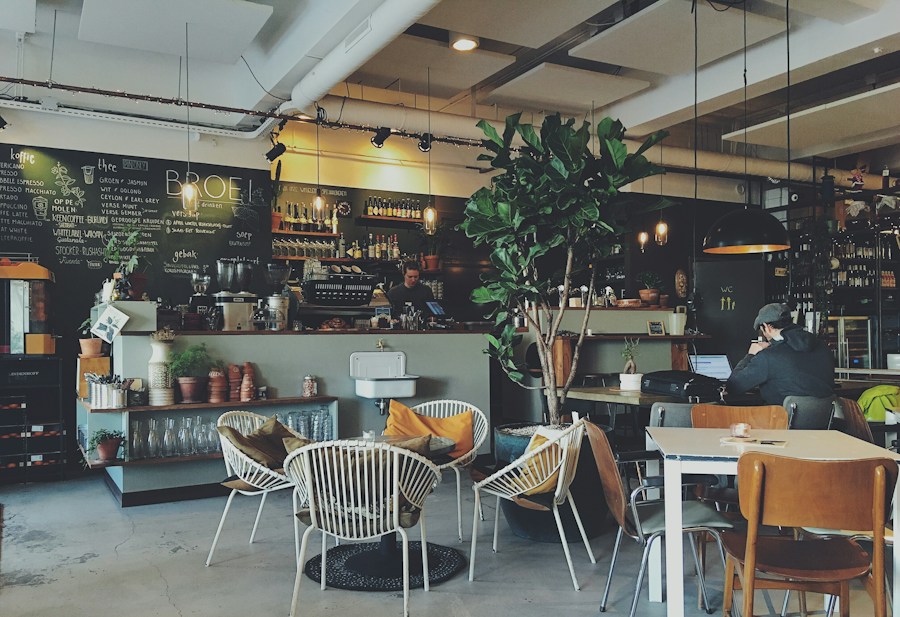 Illustrative café